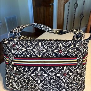Vera Bradley “Stephanie” bag & matching “Turn Lock Wallet” in “Barcelona” fabric